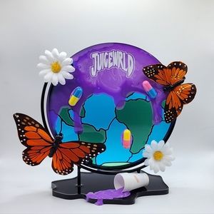 Stained Glass Juice Wrld Display